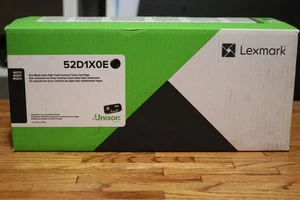 Cartucho de tóner Lexmark 52D1X0E Ultra Alto Rendimiento Contract, Negro Nuevo Genuino - Imagen 1 de 5