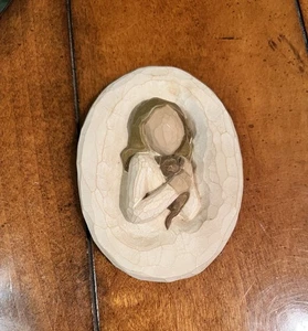 Willow Tree My Friend Plakette Hund Welpe Wandbehang Susan Lordi 2004 Plakette - Bild 1 von 2