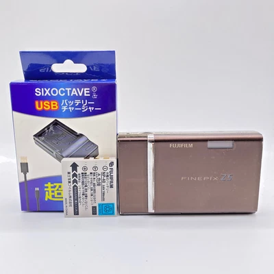 [N.MINT] FUJIFILM FINEPIX Z5fd Digital Camera 6.3MP Brown From Japan 5102802 - Image 1 of 4
