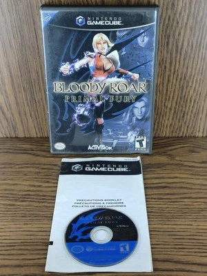Bloody Roar: Primal Fury Nintendo GameCube probado auténtico raro Foto 1 de 4