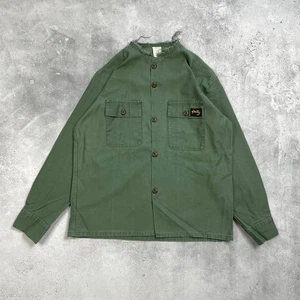 Sobrecamisa Chaqueta Vintage Stan Ray Fatiga CPO Abotonada Verde Talla L - Imagen 1 de 24
