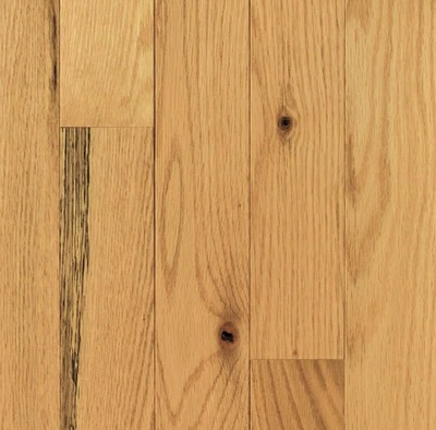 "Piso de madera natural de roble Mullican 25282 punta 2,0 3/4"" de grosor de roble rojo de 2 1/4" W" Foto 1 de 4
