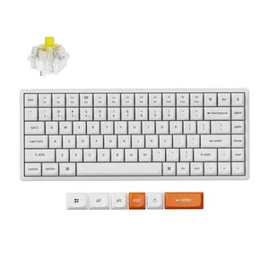 Keychron K2 Max Kabellose Mechanische Tastatur, QWERTY US, K2M-Q4, Super Banana - Bild 1 von 6
