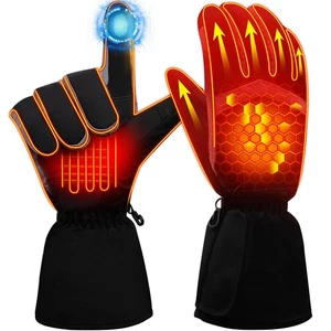 USB Heated Gloves for Women Electric Touchscreen Waterproof Heated for Raynau... - Foto 1 di 8