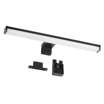 B-Ware Spiegelleuchte LED Bad 230V Schwarz Badlampe Schminklicht Leuchte - Bild 1 von 4