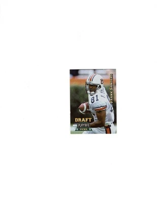 1995 Playoff Prime - Frank Sanders #198 (RC) - Image 1 of 4