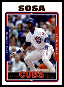 2005 TOPPS #10 SAMMY SOSA CHICAGO CUBS