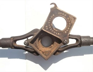 Barry Zekelman Industries Pipe Die Stock John Maneely Steel Philadelphia Antique - Picture 1 of 12