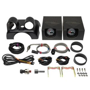 Medidores MaxTow Match Boost y 1500 EGT + Pod de columna de dirección para 03-09 Ram Cummins - Imagen 1 de 8