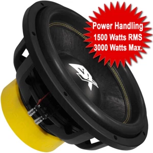 ESX QXE15D2 38cm 15" Subwoofer Chassis SPL 3000 Watt KFZ Auto Showcar QXE Woofer - Bild 1 von 6