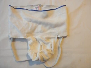 Vintage 30s 40s Rayon Blend Jock Strap Athletic Supporter Bauer Black Size Small - Bild 1 von 3