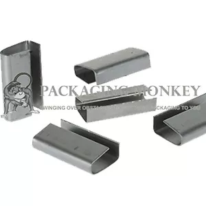 12mm x 25mm PALETS MANUALES FLEJADO BANDAS SELLOS METÁLICOS - Imagen 1 de 4