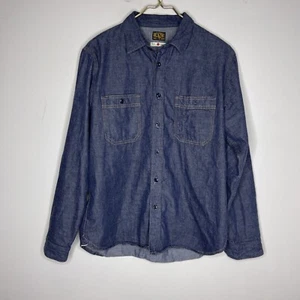Benzak Denim Developers Utility Shirt Chambray Japan Selvedge Denim Medium M - Bild 1 von 10