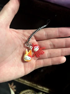 Sanrio Hello Kitty Octopus Crab Claw Charms 2x - Picture 1 of 1