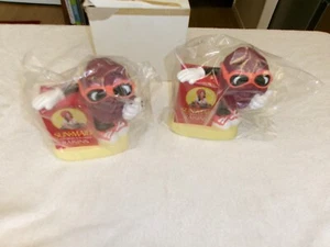 2 Vintage California Sun Maid Rosins Coin Bank 1987 Applaus - Bild 1 von 4
