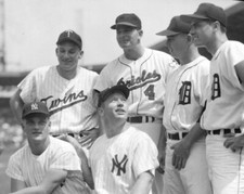 Mickey Mantle 1961 All-Star Game 8x10 Maris Cash Colavito Killebrew Glossy Retro