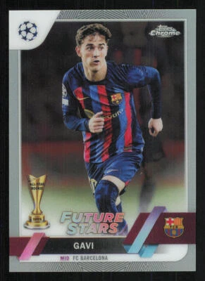 2022-23 Topps Chrome UEFA Club Competitions #178 Gavi FS - Image 1 of 2