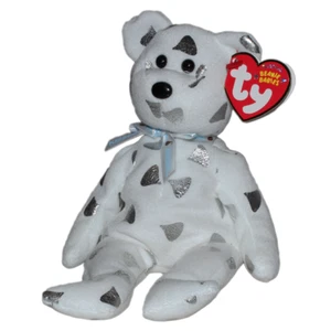 Ty Beanie Baby ❤️ CREAMY THE HERSHEY KISSES BEAR 8.5" Plush New MWMT's - Picture 1 of 1