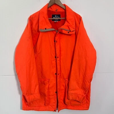 Vintage 90s Woolrich Mens Insulated Nylon Jacket Size L Olefin Hunting Puffer - Image 1 of 4