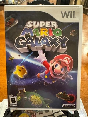 2007 Nintendo Wii Super Mario Galaxy With Manual - Image 1 of 3