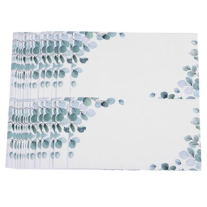 40 Pcs Hochzeitseinladungskarte Namenskarten Für Die Tischdekoration Büro Braut - Bild 1 von 12