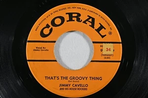 HEAR Jimmy Cavello That's The Groovy Thing/Soda Shoppe Rock CORAL 61689 R&R - Bild 1 von 2