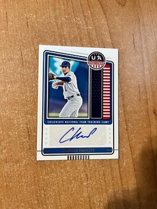 2023 Stars & Stripes - Christian Knapczyk Team USA Collegiate Training Camp Auto