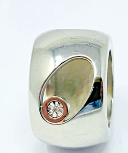 Morellato Pendant In Polished Steel With Diamond Cut Diameter 14 - Picture 1 of 2