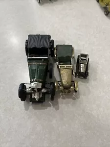 Lot Of 3 Corgi, Yesteryear Matchbox 4 1/4 Litre Bentley - Picture 1 of 14