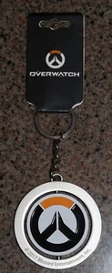Llavero giratorio de metal Overwatch Bioworld 2017 nuevo con etiquetas - Imagen 1 de 5