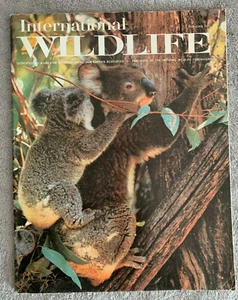 International Wildlife Federation May-June 1971 Spotted Cats,Sloth,Stork,Shark++ - Bild 1 von 1