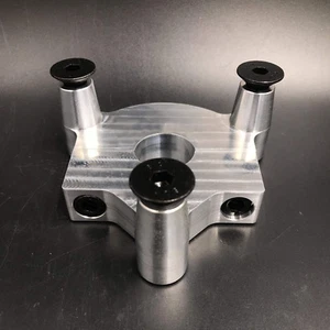 1" Bicycle Hub Adapter for SPOKE WHEEL CNC Machined -2 Stroke Engine Motor Bike - Imagen 1 de 11