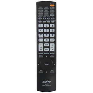 Sanyo GXEA Factory Original TV Remote DP42840, DP46840, DP52440, LCD55L4