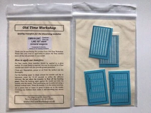 CMR010-LNE LNER 16T Steel Mineral Wagon Transfers - Picture 1 of 1
