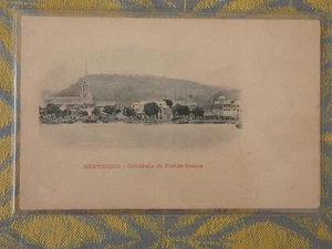CPA martinique fort de france cathedrale avant 1904 - Picture 1 of 1