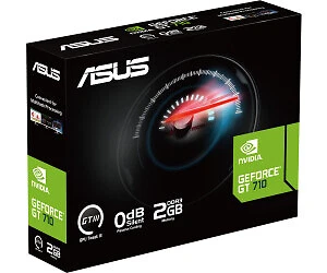 ASUS SCHEDA VIDEO NVIDIA GEFORCE GT710 2 GB DDR3 / HDMI / VGA / DVI-D W11 NUOVA