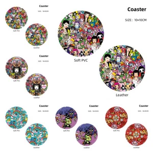 Tokidoki Anime Coaster Cup Mats Placemat Household Decoration Fashion Cute - Picture 1 of 27