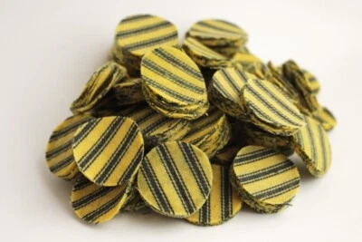 30-39 CAL 7/8" PREMIUM LUBE® PILLOW TICKING SHOOTING PATCH /QTY. 1000/ EMSS3187T - Image 1 of 4