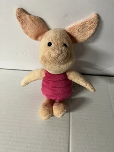 Disney Winnie The Poohs Piglet Pink Plush Stuffed Animal 10” - Picture 1 of 6