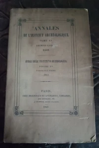 Annali dell Instituto Archeologico Annales Institut archéologique 1843 - 60B - Bild 1 von 7