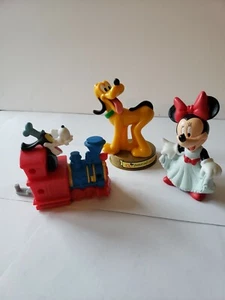 McDonalds Happy Meal Toys 2002 2005 2020 Pluto Minnie Mouse Goofy Lot of 3 - Picture 1 of 10