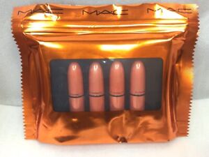 M.A.C SHINY PRETTY THINGS PARTY FAVOURS MINI MAC LIPSTICKS NUDE NEW PRODUCTS!!