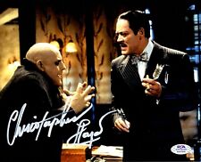Christopher Lloyd autographed signed 8x10 The Addams Family PSA COA Uncle Fester