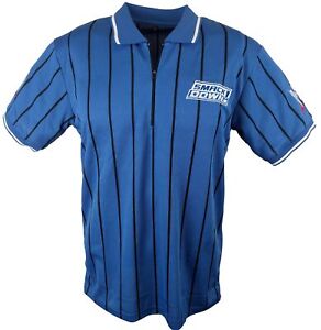 Smackdown Live WWE WWF Referee Shirt New Adult Sizes