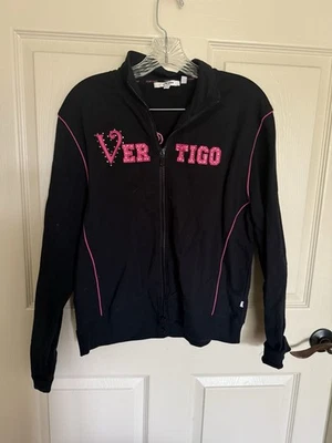 Jaqueta de pista Vertigo Paris Spellout strass GG - Imagem 1 de 3