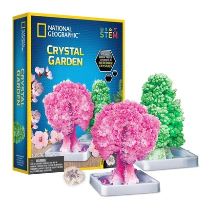 National Geographic Crystal Garden Growing Kit voor kinderen - Educatieve wetens