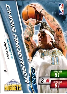 Denver Nuggets Trading Card Panini Adrenalyn XL NBA Basketball Center 2011 #55 - Picture 1 of 2