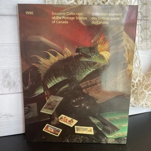 1990 Souvenir Sammlung der Briefmarken Kanadas Buch neu mit Briefmarken - Bild 1 von 3