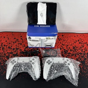 SJGAM 2.4G Wireless M15 Plus Game 2 Wireless Controllers 3D Rockers Arcade - Picture 1 of 11