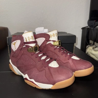 Air Jordan 7 Retro "CIGAR" 2015 - Talla 9.5 - 725093 630 (12356-1) Foto 1 de 4